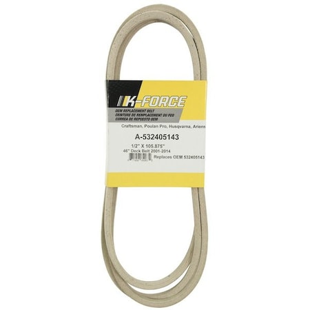 A & I Products Belt, Deck 16" x5" x1" A-532405143